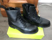 Leder Stiefel Schwarz Gr. 42 Hessen - Wiesbaden Vorschau
