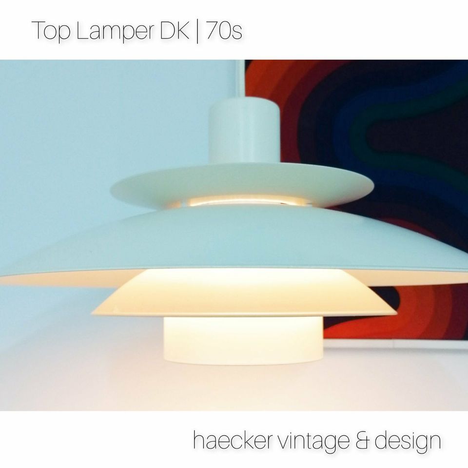 Lampe Dänemark - danish design 70er ära mid century poulsen 70er in Dresden