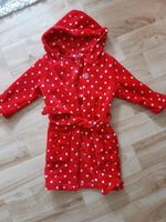 Bademantel rot weiß gepunktet Punkte Polka Dots playshoes 98/104 Brandenburg - Wittstock/Dosse Vorschau