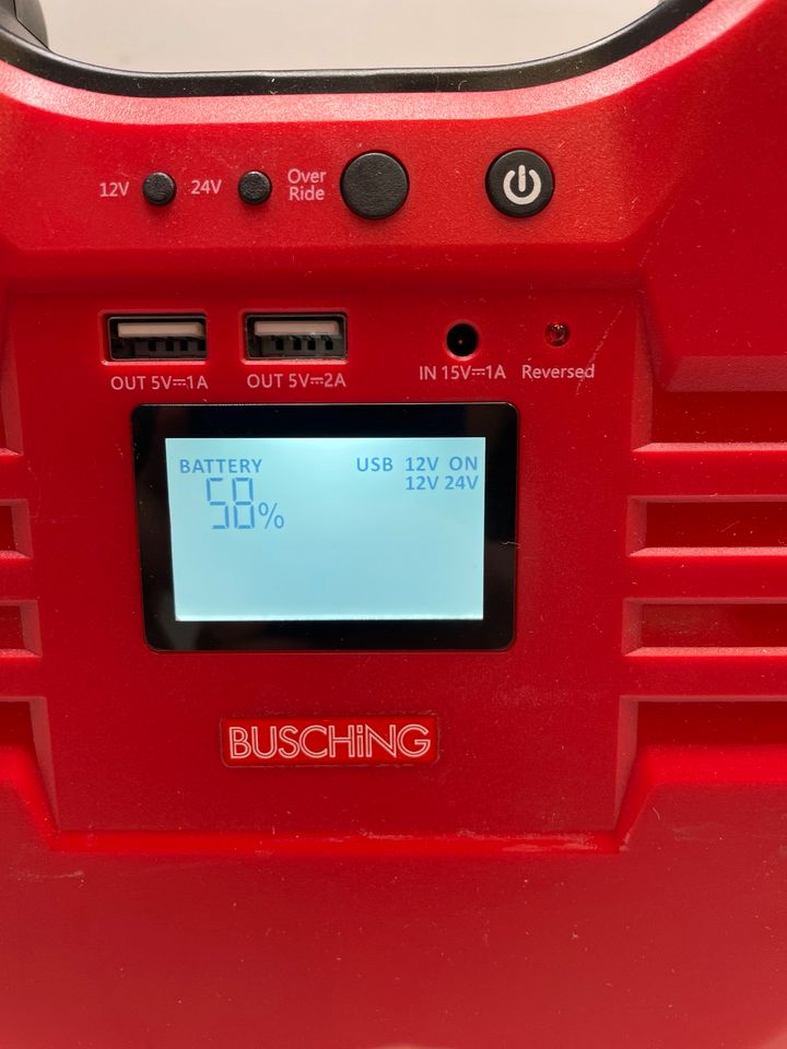 Busching EasyPower LCD Starthilfe/LED-lampe/Stromvers in Bochum