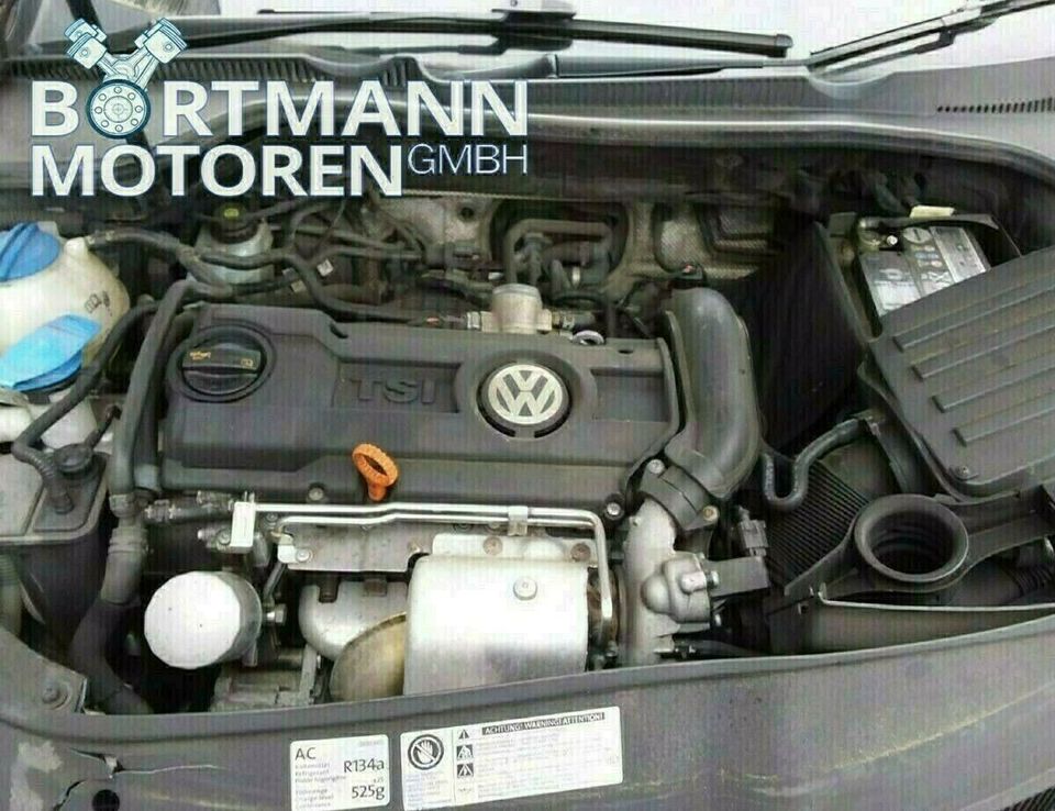 Motor VOLKSWAGEN GOLF 1.4 TSI CAXA 63.724KM+GARANTIE+KOMPLETT+VER in Leipzig