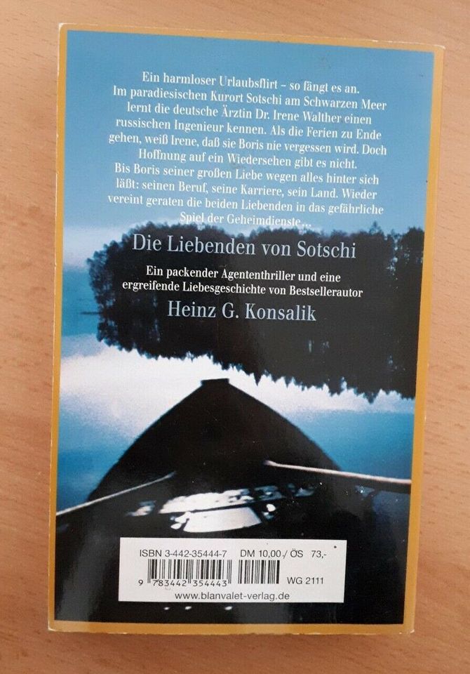 Konsalik / Die Liebenden von Sotschi / Buch / Lektüre / Krimi in Leer (Ostfriesland)