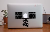 Macbook Aufkl | Supermario | Vintage | Nintendo | Sticker | Mac Bayern - Freilassing Vorschau