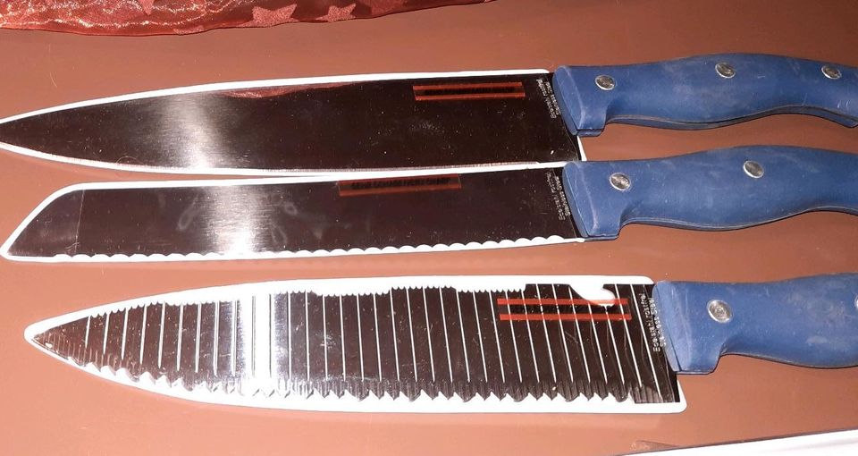 9 tlg Messer Set - Das blaue Wunder unbenutzt in Flensburg