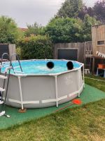 Intex Grau, 366 x 99 cm Frame Pool Set mit Steinbach Sandfilter Hessen - Bad Nauheim Vorschau