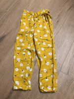 Vertbaudet 108 cm 5 ans Viskose Hose gelb Blumen Sommerhose Nordrhein-Westfalen - Marl Vorschau