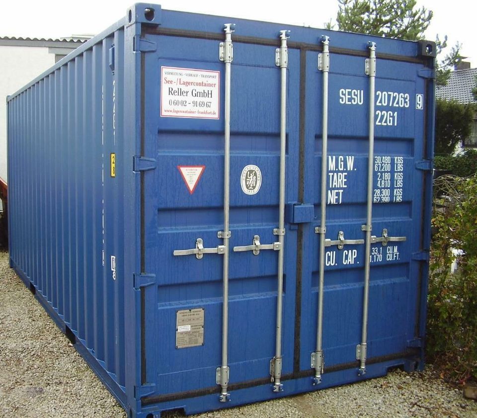 Container Seecontainer Lagercontainer Material 20 ft Stahl *neuw* in Frankfurt am Main