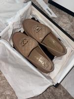 Chanel beige Leder Mokassins 37 Nordrhein-Westfalen - Pulheim Vorschau