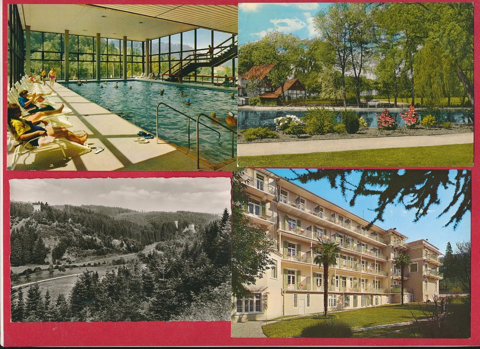 36 ältere Postkarten in Hamburg