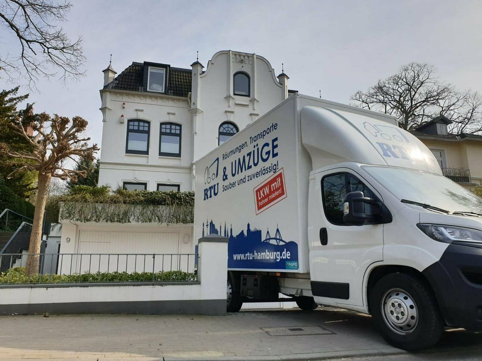 Lkw mit Fahrer mieten -- Alles dabei, GRÜNDLICH und SAUBER--- in Hamburg