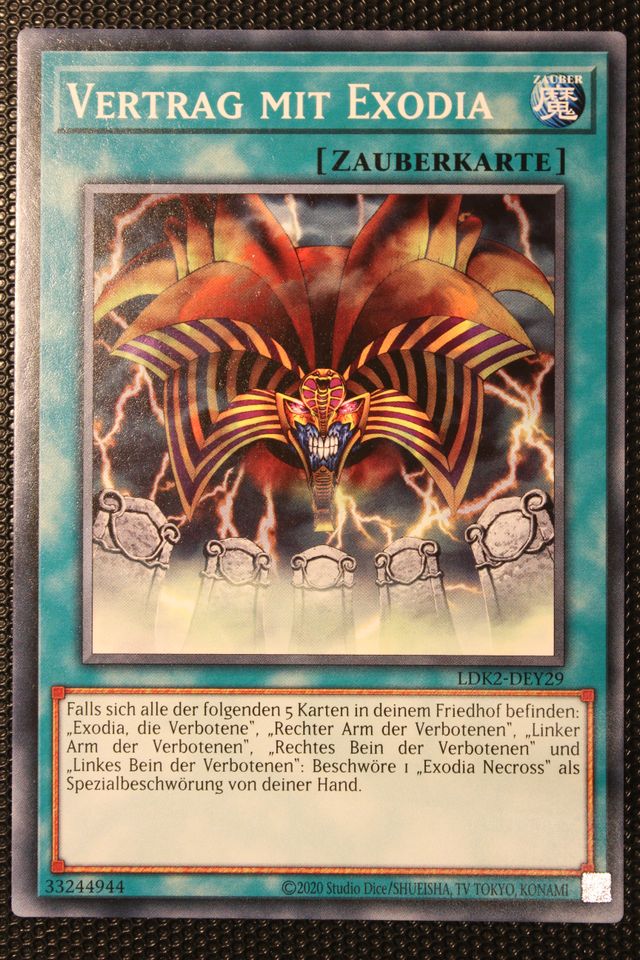 Yugi's original Exodia; Götter & Magier GOAT-Format DECK in Berlin