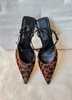 Slingback- Leder - Gr. 39 - Animalprint Berlin - Charlottenburg Vorschau