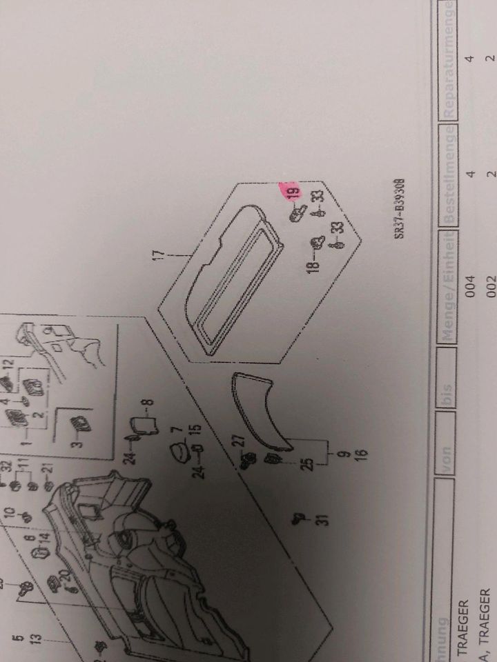 Halter Kofferraumabdeckung Honda Civic/Shuttle 1989 bis 1995 NEU in Arnsberg