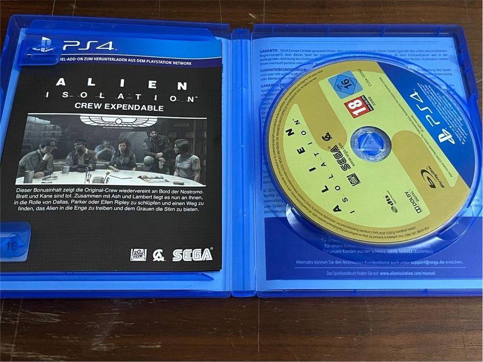 Alien Isolation, PS 4 Spiel in Bodenfelde