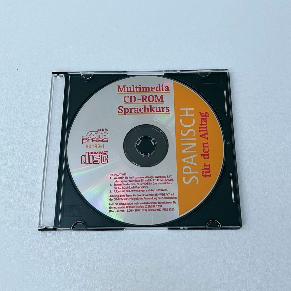 Spanisch Sprachkurs CD-ROM in Korschenbroich