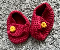 gestrickte Baby/ Puppenschuhe Baden-Württemberg - Ostfildern Vorschau