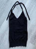 Neckholder Shirt, Größe XS, schwarz, H&M Sachsen-Anhalt - Halle Vorschau