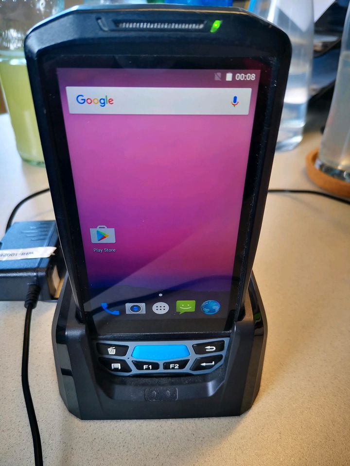 MunByn Waren Handscanner IPDA030 Android 7.0 Terminal Barcode in Buch