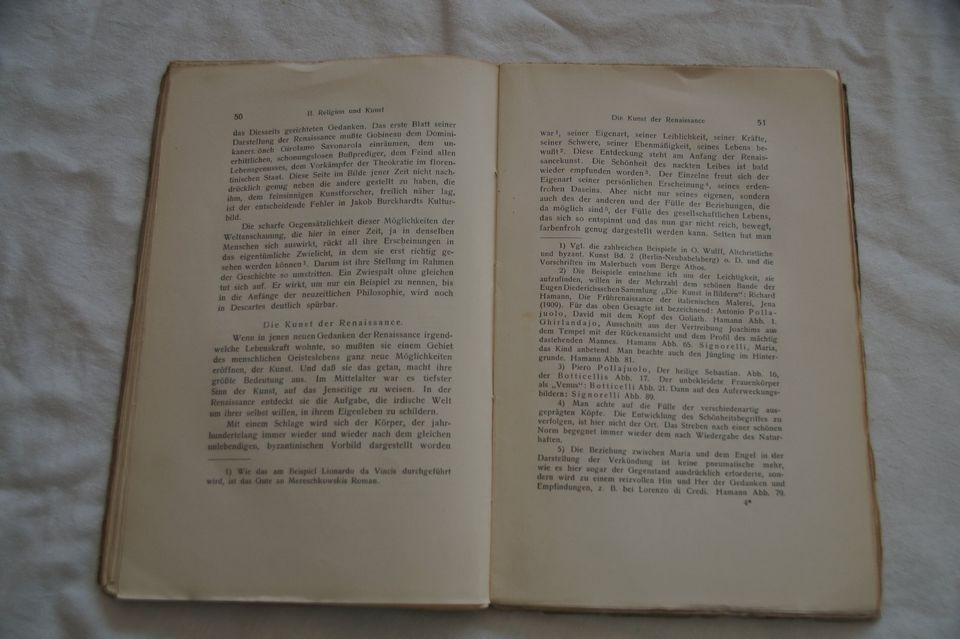 Buch DIE RELIGION MICHELANGELOS v. 1926 in Salzgitter