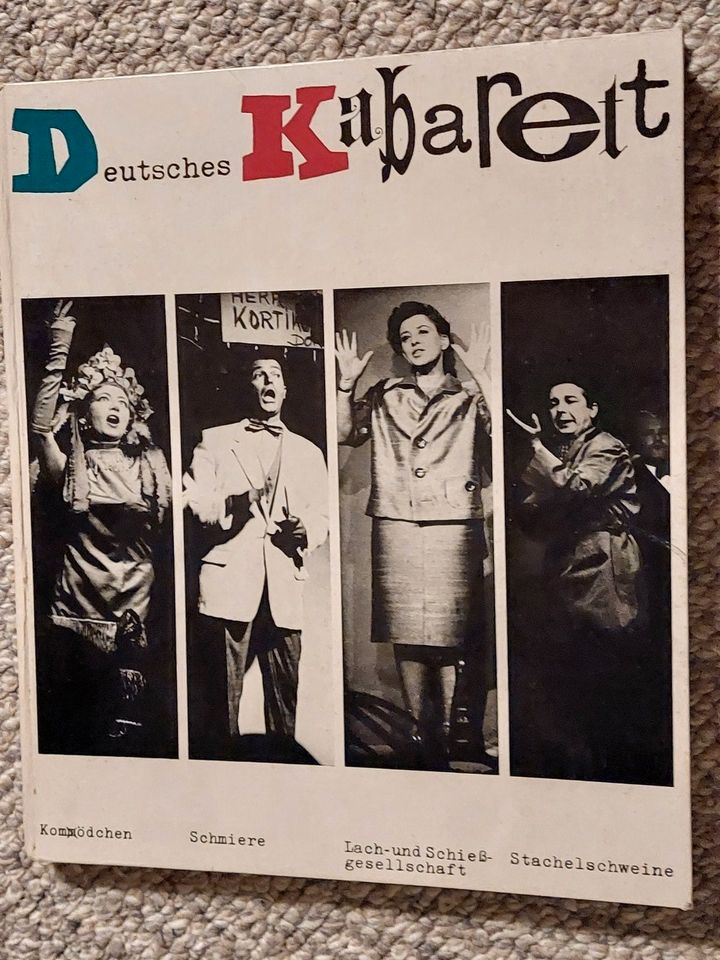 Bildband Deutsches Kabarett 1962 in Rotenburg (Wümme)