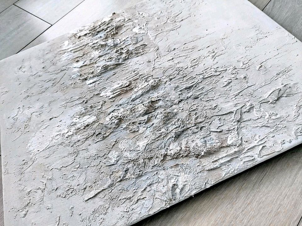 Gemälde Struktur Leinwand Bild keilrahmen plaster textured Art in Montabaur