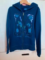 Tom Tailor Sweatshirt Jacke mit Kapuze Pailletten Gr. 140 wie neu Baden-Württemberg - Heitersheim Vorschau