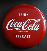 Schönes und originales Emailschild Coca Cola Bayern - Landshut Vorschau