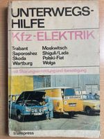 DDR Buch - transpress - Unterwegs-Hilfe KFZ-Elektrik Sachsen - Pirna Vorschau