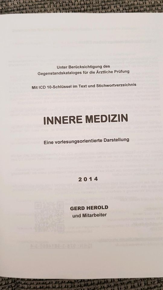 Innere Medizin / Gerd Herold und Mitarbeiter / 2014 in Berlin