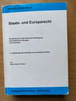 Staats- und Europarecht - Studienbuch für den Bachelorstudiengang Nordrhein-Westfalen - Nieheim Vorschau