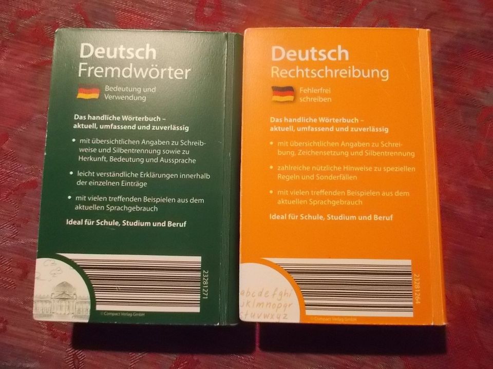 Wörterbücher Deutsch....Hilfe zur Integration in Namborn