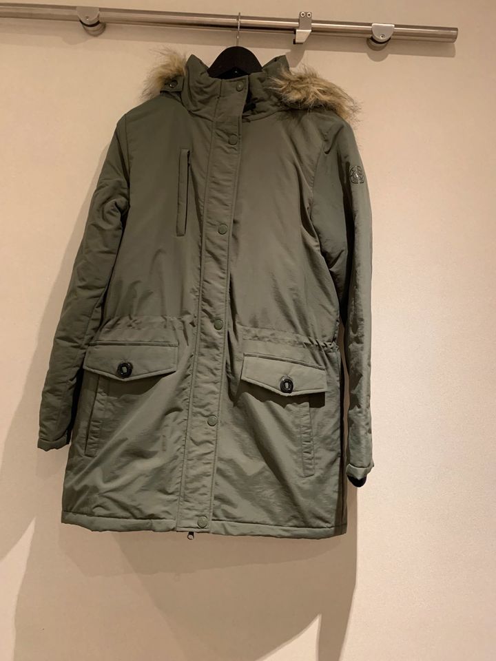 Gina - Parka - Jacke - Mantel - grün - Khaki - Gr. 38 in Schöppingen