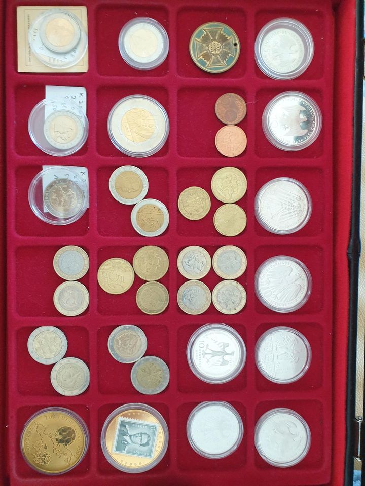 Münzsammlung Silber 1 OZ Münzen Münze Konvolut Sammlung Dollar DM in Wickede (Ruhr)