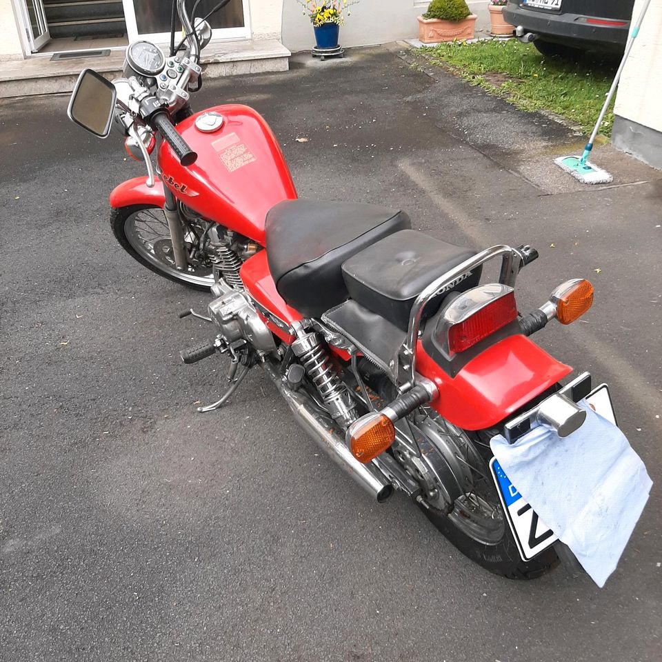 Motorrad honda rebel in Sonderhofen