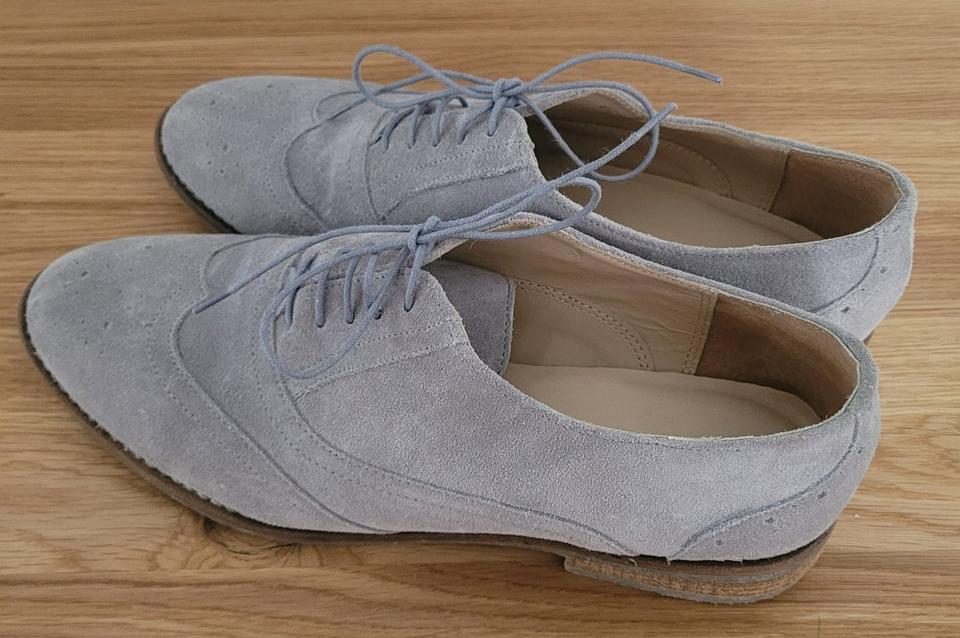 KIOMI – Damenschnürschuh – Nubuk-Leder – Gr. 40 – Neuwertig! in Wegberg