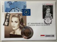 2 Euro Numisbrief Monaco - Grace Kelly 2007 Bayern - Babenhausen Vorschau