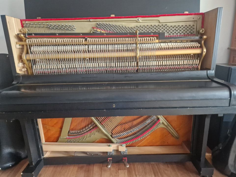 Klavier, Einzelstück, schwarz matt in Wiesbaden