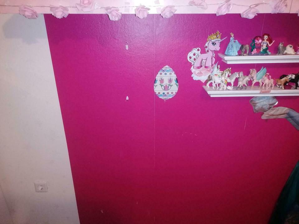 2x Ikea Malm schwebende Regale rosa selten & Rosen Lichterkette in Nieheim