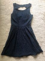 Kleid Gr. XS von Hailxs dunkelblau-top! Brandenburg - Kleinmachnow Vorschau