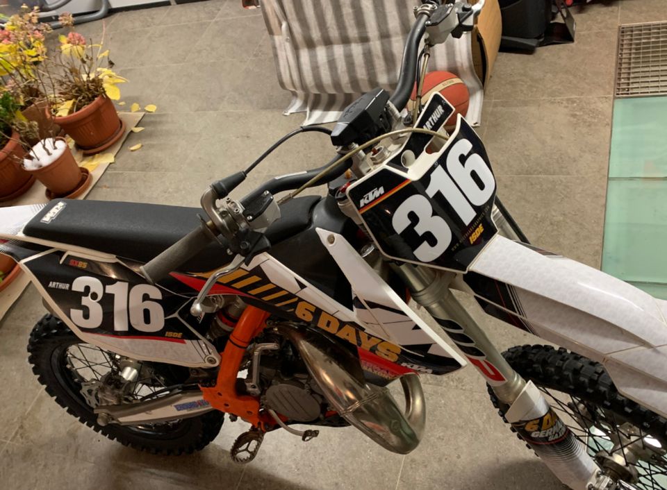 KTM SX85 Modell 2018 (Six-Days-Saxony Dekor) in Radebeul