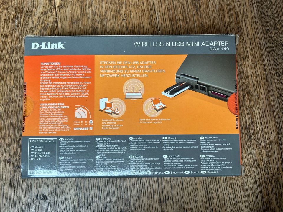 Wireless N USB Mini Adapter in München
