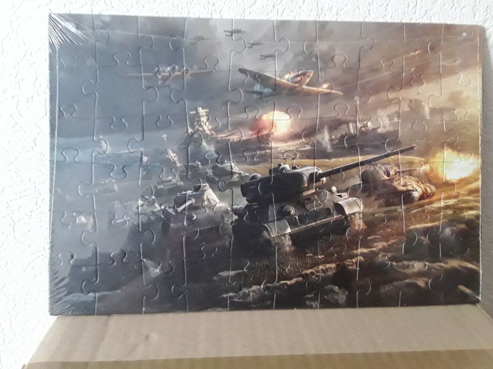 Puzzle World of Warships/ World of Tanks OVP Gamescom in Wuppertal