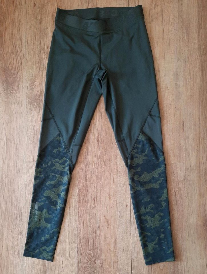 ADIDAS ❤️ Sport Lauf Leggings M grün high in Ochsenfurt