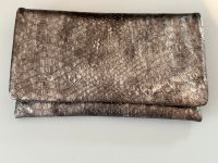 Abro Clutch neu Python Print Silber taupe beige Bayern - Kumhausen Vorschau