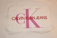 Calvin Klein Jeans ★ T-Shirt XS 34 36 weiss rosa Monogramm CK Kreis Pinneberg - Rellingen Vorschau