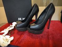 Heels Peeptoe 38(5) 15 cm Absatz, Leder Brandenburg - Königs Wusterhausen Vorschau