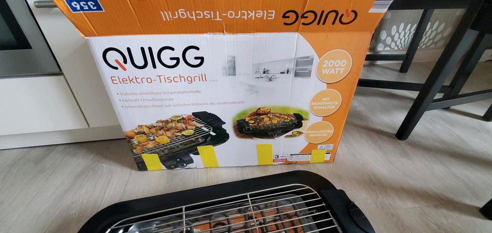 Elektro Tischgrill Grill Balkon neuwertig in Olbernhau