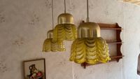 60er Jahre Lampe, Deckenlampe, Hängelampe, Glas, Brandenburg - Falkensee Vorschau