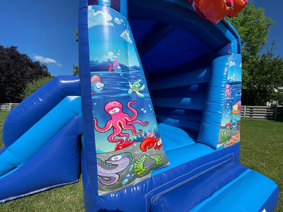 Hüpfburg Ocean mieten / Hüpfburg Verleih / Kindergeburtstag in Lohmar