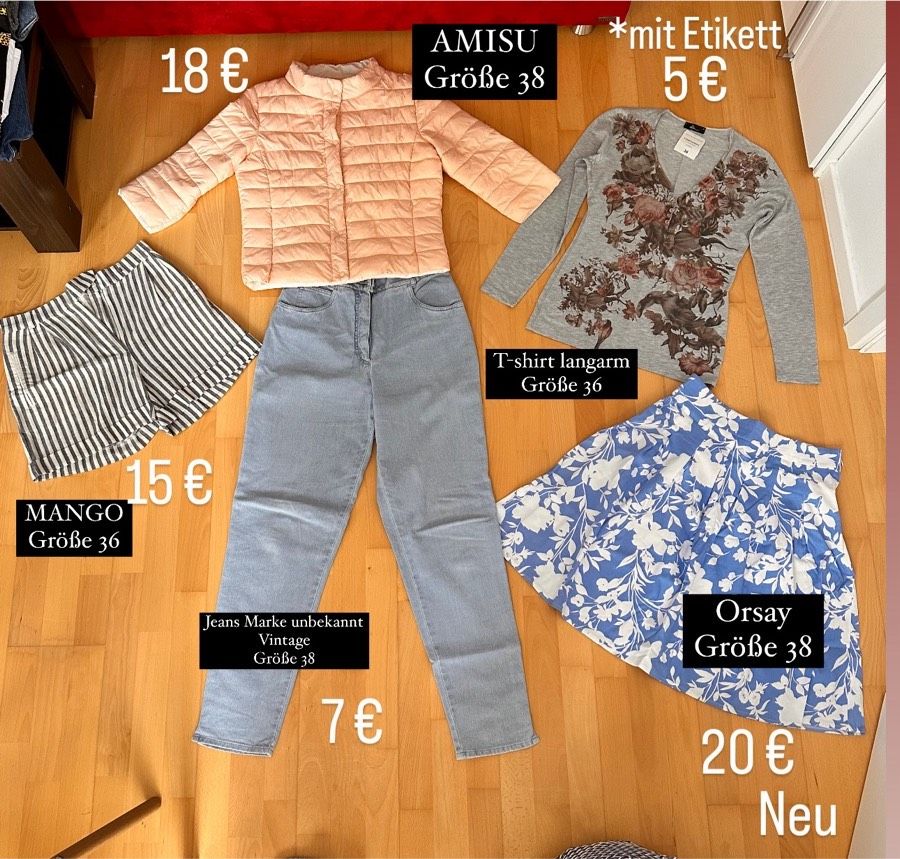 Alle Klamotten kann man auch separat kaufen in Nürnberg (Mittelfr)
